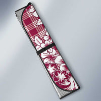 Hibiscus Pakala Royal Magenta Auto Sun Shade Tropical Floral Stylized LT01 - Polynesian Pride