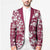 Hibiscus Pakala Royal Magenta Blazer Tropical Floral Stylized - Polynesian Pride