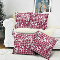 Hibiscus Pakala Royal Magenta Pillow Cover Tropical Floral Stylized - Polynesian Pride