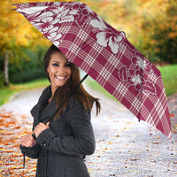 Hibiscus Pakala Royal Magenta Umbrella Tropical Floral Stylized LT01 - Polynesian Pride