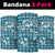 Hibiscus Pakala Ocean Depths Blue Neck Gaiter Tropical Floral Stylized - Polynesian Pride