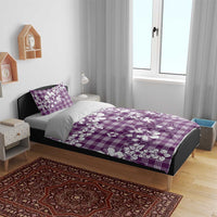 Hibiscus Pakala Sweetie Purple Bedding Set Tropical Floral Stylized - Polynesian Pride