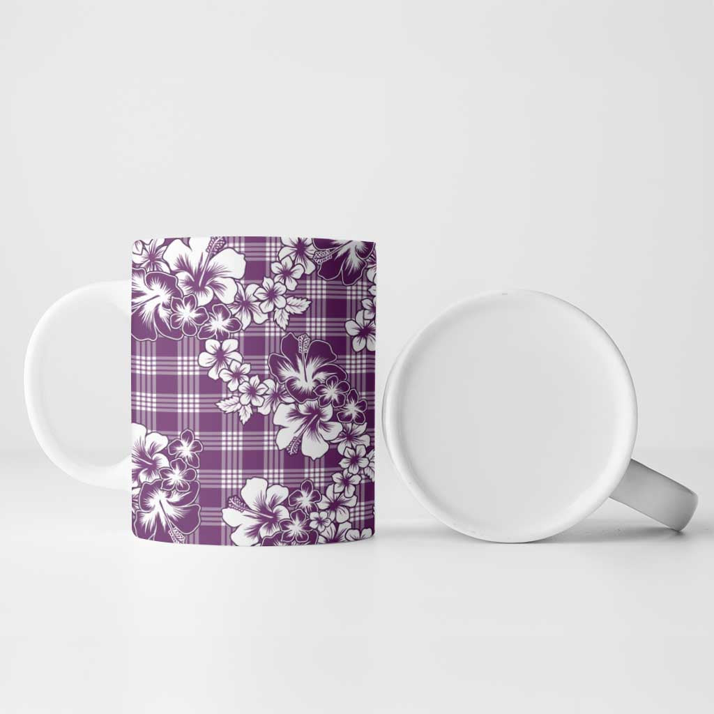 Hibiscus Pakala Sweetie Purple Ceramic Mug Tropical Floral Stylized LT01 - Polynesian Pride
