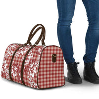 Hibiscus Pakala Fantasy Red Travel Bag Tropical Floral Stylized - Polynesian Pride