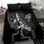 New Zealand Cricket Bedding Set Maori Kiwi Black Fern