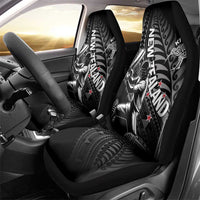 New Zealand Cricket Car Seat Cover Maori Kiwi Black Fern LT01 - Polynesian Pride