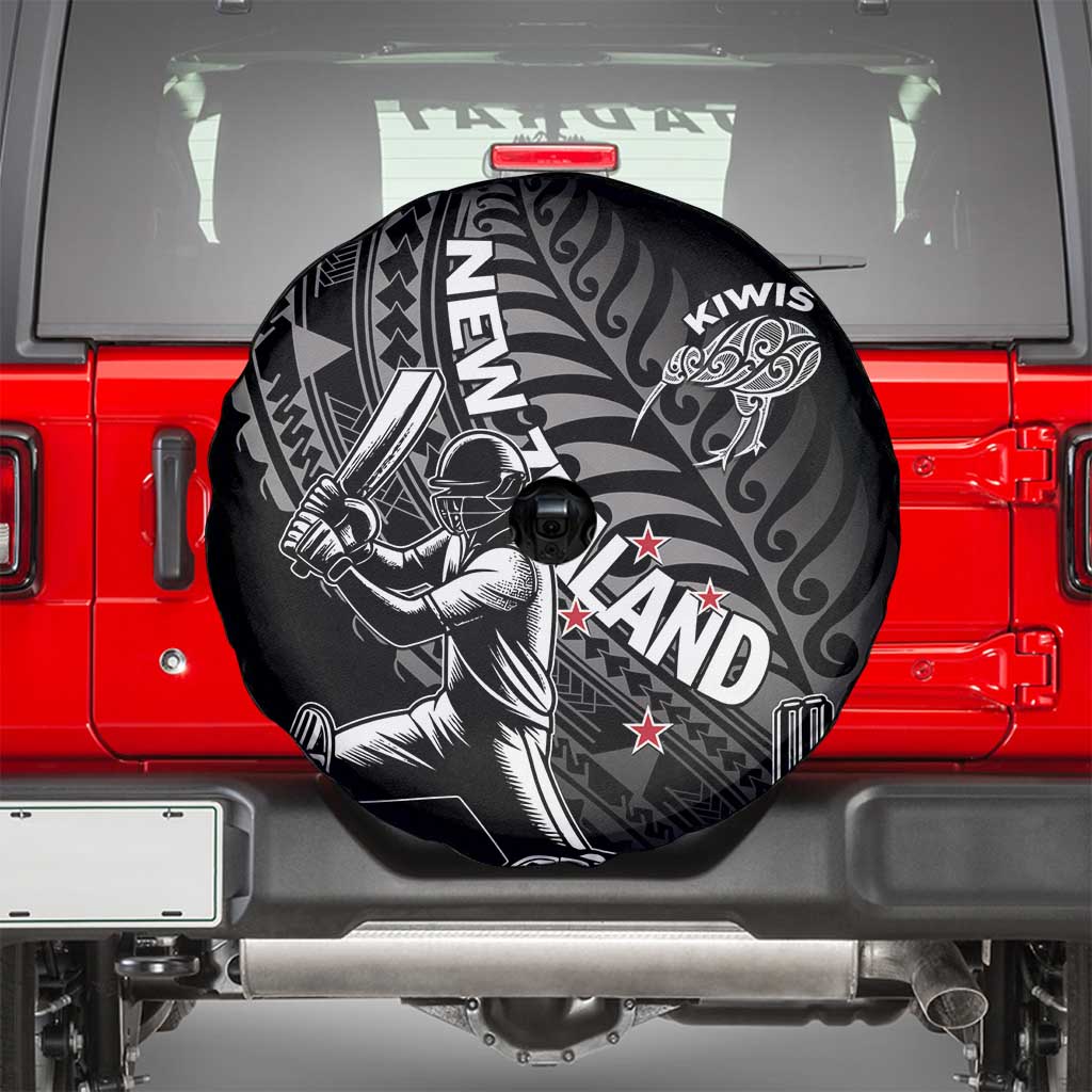 New Zealand Cricket Spare Tire Cover Maori Kiwi Black Fern LT01 - Polynesian Pride