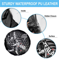 New Zealand Cricket Spare Tire Cover Maori Kiwi Black Fern LT01 - Polynesian Pride