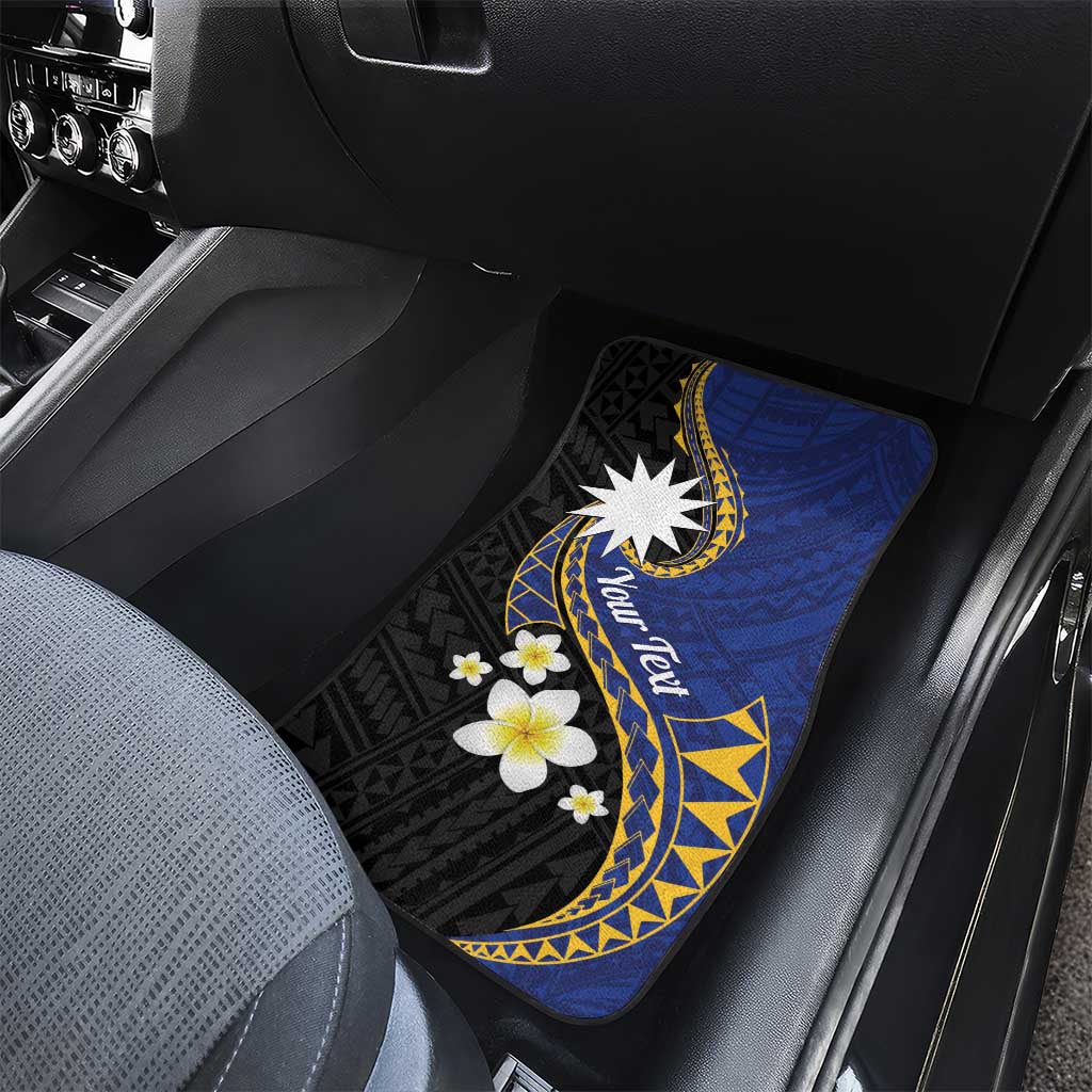Nauru Car Mats Naoero Proud Plumeria
