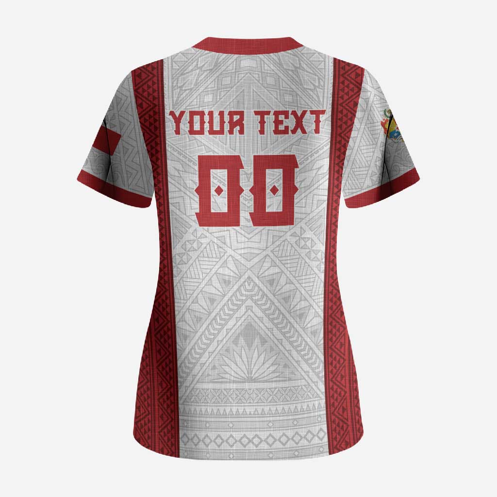 Tonga Rugby Custom Scrub Top Tonga Sea Eagles Go Champions