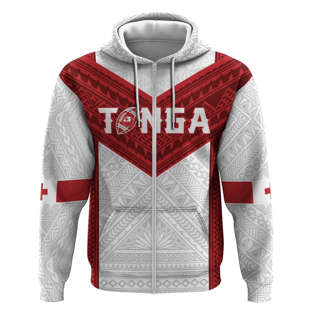 Tonga Rugby Custom Zip Hoodie Tonga Sea Eagles Go Champions