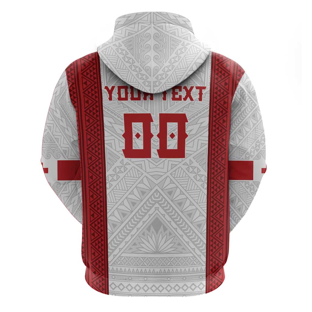 Tonga Rugby Custom Zip Hoodie Tonga Sea Eagles Go Champions