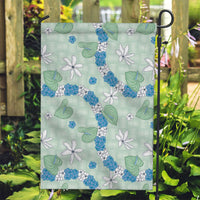 Hawaii Anthurium Tiare Pikake Lei Garden Flag Omaomao Lauhala Art Pattern
