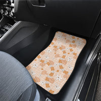 Hawaii Anthurium Tiare Pikake Lei Car Mats Alani Lauhala Art Pattern LT01 - Polynesian Pride