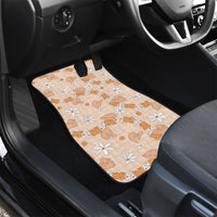 Hawaii Anthurium Tiare Pikake Lei Car Mats Alani Lauhala Art Pattern LT01 - Polynesian Pride