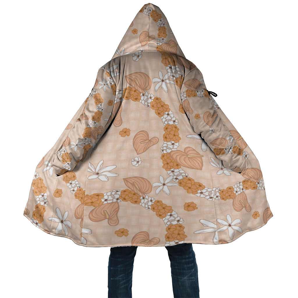 Hawaii Anthurium Tiare Pikake Lei Cloak Alani Lauhala Art Pattern