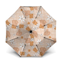 Hawaii Anthurium Tiare Pikake Lei Umbrella Alani Lauhala Art Pattern