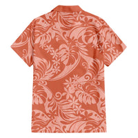 Tahiti Puatou Tiare Floral Family Matching Puletasi and Hawaiian Shirt Monstera Palm Tropical Leaves LT01 - Polynesian Pride