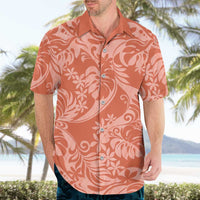 Tahiti Puatou Tiare Floral Hawaiian Shirt Monstera Palm Tropical Leaves LT01 - Polynesian Pride
