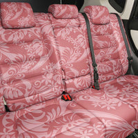 Tahiti Tarona Tiare Floral Back Car Seat Cover Monstera Palm Tropical Leaves LT01 - Polynesian Pride