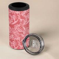 Tahiti Tarona Tiare Floral 4 in 1 Can Cooler Tumbler Monstera Palm Tropical Leaves LT01 - Polynesian Pride