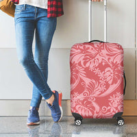 Tahiti Tarona Tiare Floral Luggage Cover Monstera Palm Tropical Leaves LT01 - Polynesian Pride