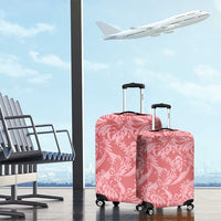 Tahiti Tarona Tiare Floral Luggage Cover Monstera Palm Tropical Leaves LT01 - Polynesian Pride