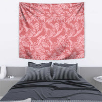 Tahiti Tarona Tiare Floral Tapestry Monstera Palm Tropical Leaves - Polynesian Pride