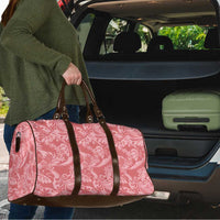 Tahiti Tarona Tiare Floral Travel Bag Monstera Palm Tropical Leaves LT01 - Polynesian Pride