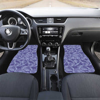 Tahiti Vareau Tiare Floral Car Mats Monstera Palm Tropical Leaves - Polynesian Pride