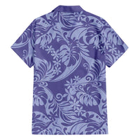 Tahiti Vareau Tiare Floral Family Matching Mermaid Dress and Hawaiian Shirt Monstera Palm Tropical Leaves LT01 - Polynesian Pride