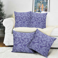 Tahiti Vareau Tiare Floral Pillow Cover Monstera Palm Tropical Leaves LT01 - Polynesian Pride