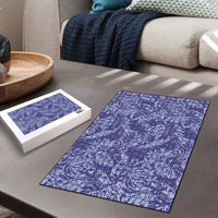Tahiti Vareau Tiare Floral Puzzle Monstera Palm Tropical Leaves - Polynesian Pride