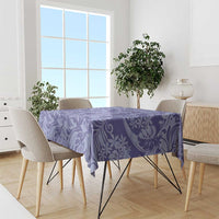 Tahiti Vareau Tiare Floral Tablecloth Monstera Palm Tropical Leaves LT01 - Polynesian Pride