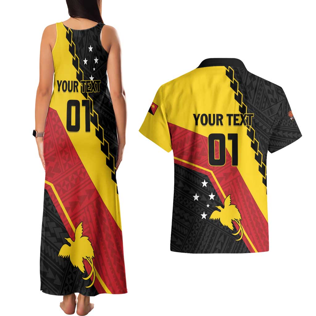 Custom PNG Couples Matching Tank Maxi Dress and Hawaiian Shirt The Kumuls Are On A Roll LT01 - Polynesian Pride
