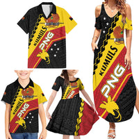 Custom PNG Family Matching Summer Maxi Dress and Hawaiian Shirt The Kumuls Are On A Roll LT01 - Polynesian Pride