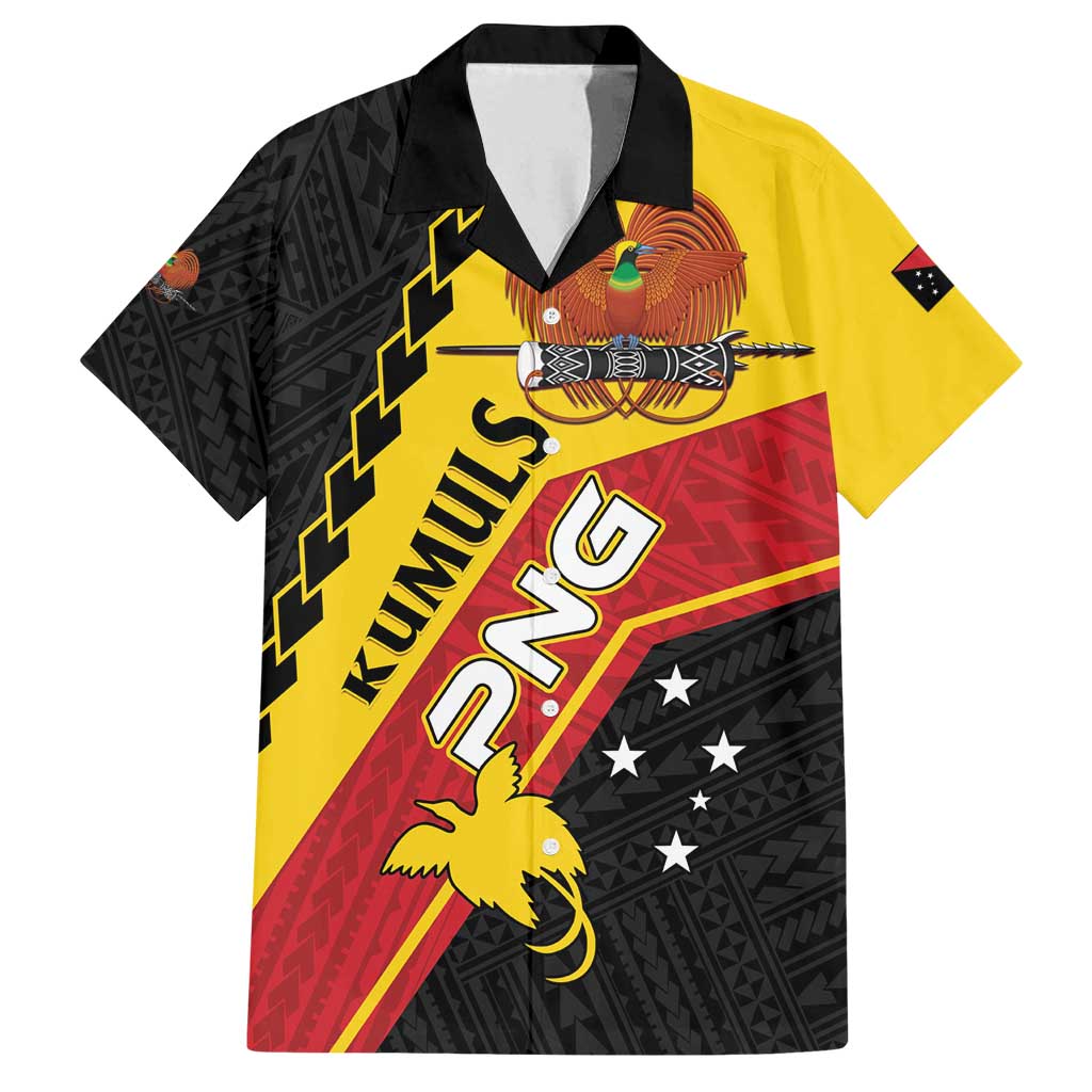 Custom PNG Family Matching Summer Maxi Dress and Hawaiian Shirt The Kumuls Are On A Roll LT01 Dad's Shirt - Short Sleeve Black - Polynesian Pride