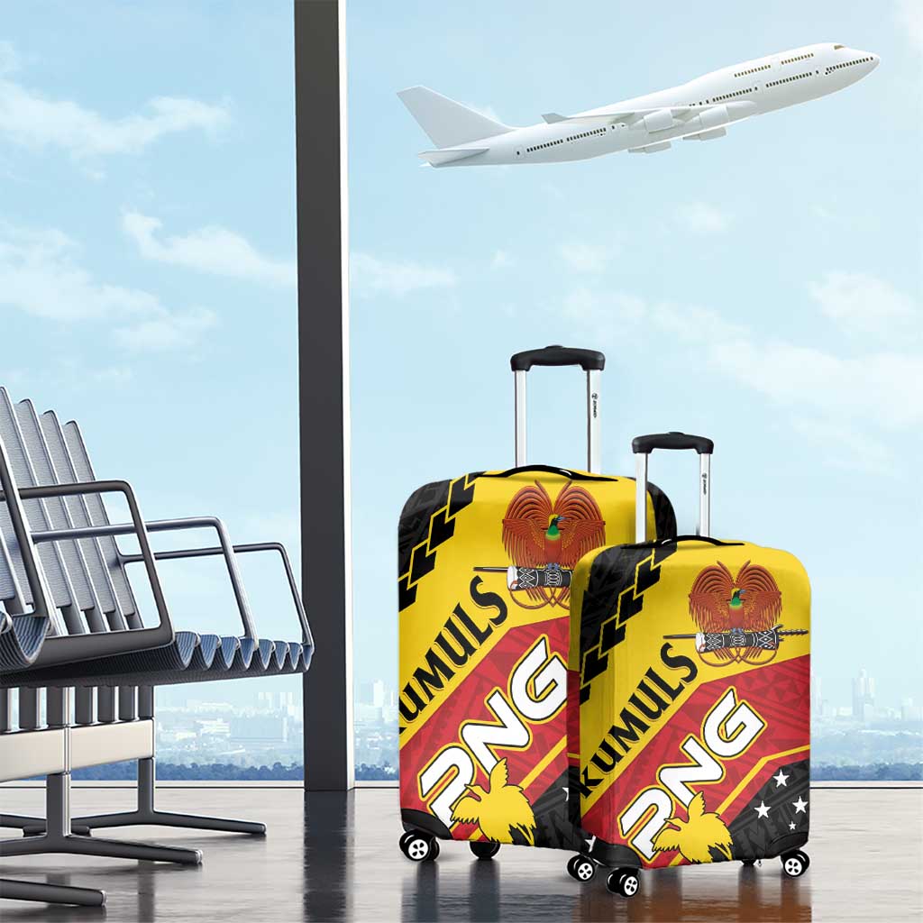 PNG Luggage Cover The Kumuls Are On A Roll LT01 - Polynesian Pride