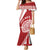 Custom Tonga Rugby Mate Maa Family Matching Mermaid Dress and Hawaiian Shirt Ngatu Pattern