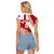 Custom Tonga Rugby Mate Maa Raglan Cropped T Shirt Ngatu Pattern