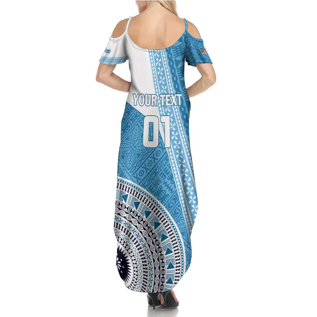 Custom Fiji Rugby Bati Family Matching Summer Maxi Dress and Hawaiian Shirt Tapa Pattern LT01 - Polynesian Pride