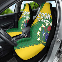 Cook Islands Rugby Kukis Car Seat Cover Circle Stars LT01 - Polynesian Pride