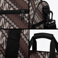 Yogyakarta Parang Batik Motifs Duffle Bag Indonesian Traditional Pattern LT01 - Polynesian Pride