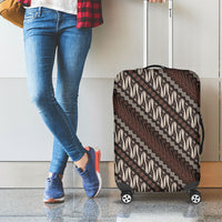 Yogyakarta Parang Batik Motifs Luggage Cover Indonesian Traditional Pattern LT01 - Polynesian Pride