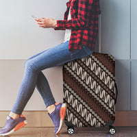 Yogyakarta Parang Batik Motifs Luggage Cover Indonesian Traditional Pattern LT01 - Polynesian Pride