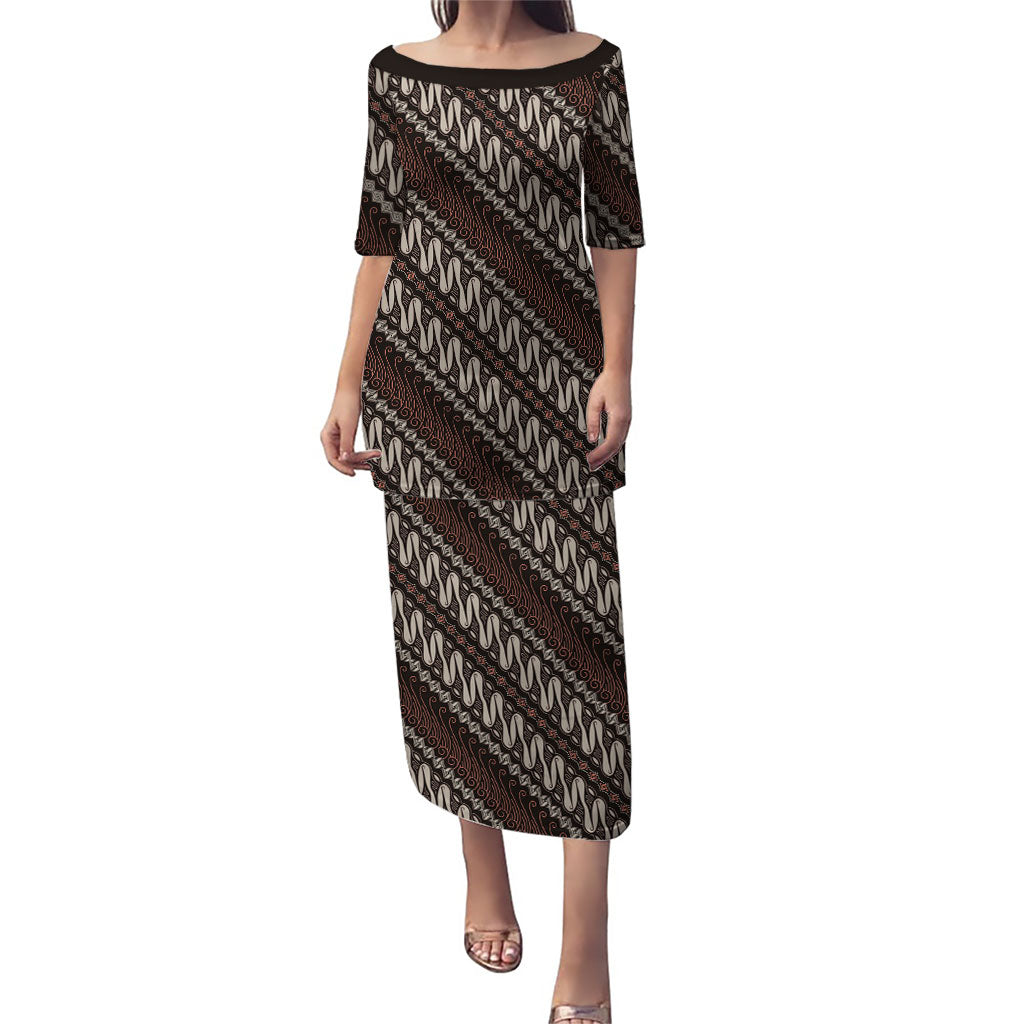 Yogyakarta Parang Batik Motifs Puletasi Indonesian Traditional Pattern