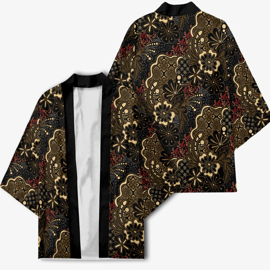 Batik Sekar Jagad Kimono Indonesian Traditional Pattern
