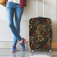 Batik Sekar Jagad Luggage Cover Indonesian Traditional Pattern