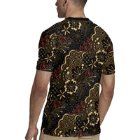 Batik Sekar Jagad Rugby Jersey Indonesian Traditional Pattern