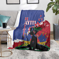 Haiti Le Marron Inconnu Blanket Dashiki Mix Polynesian Pattern